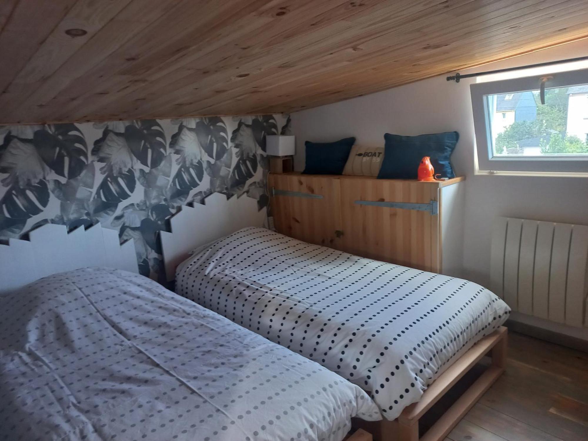 Studio Bois Independant Au Calme Конкарно Экстерьер фото